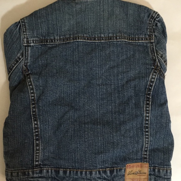 Levi’s little girl size 5x denim jacket - Picture 4 of 5